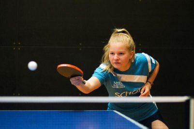 Katharina Bondarenko-Getz gewann bei den Mädchen ungeschlagen!